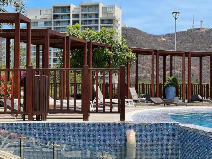 Apartamento Samaria Club Resort Santa Marta  Exterior foto